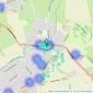 Brunton Residential - Ponteland listings heatmap