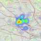 Bryan Maher - Wembley listings heatmap