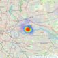 Bryants Estate Agents - Beckton listings heatmap