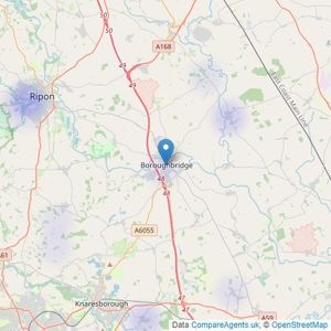 Buchanan Mitchell Ltd - North Yorkshire listings heatmap