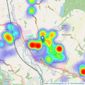 Burchell Edwards - Eastwood listings heatmap