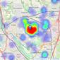 Burgoynes Estate Agents - Exeter listings heatmap