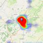 Butfield Breach - Calne listings heatmap