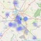 Buttercross Estates - Newark listings heatmap