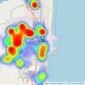 Bycroft Gorleston - Great Yarmouth listings heatmap