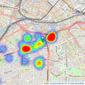 C & R Properties Ltd - Hulme Manchester listings heatmap