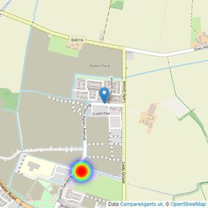 Cala Homes Cotswolds listings heatmap