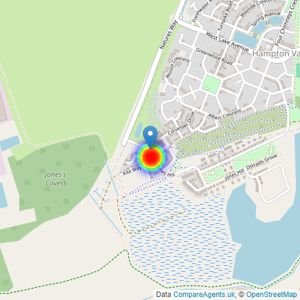 Cala Homes listings heatmap