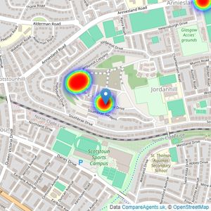 Cala Homes listings heatmap