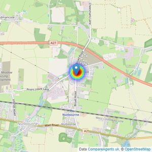 Cala Homes listings heatmap