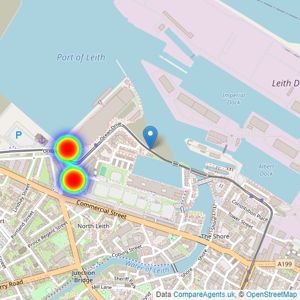 Cala Homes listings heatmap