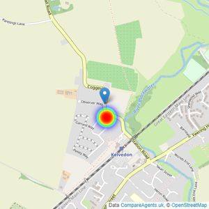 Cala Homes listings heatmap