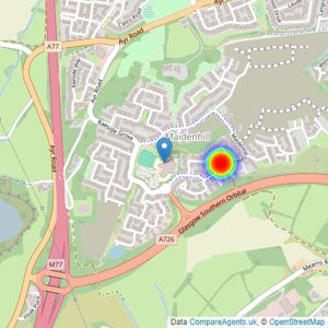 Cala Homes listings heatmap