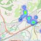 CAMELLA ESTATE AGENTS - Bath listings heatmap