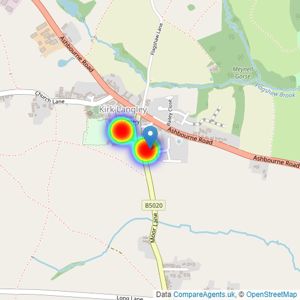 Cameron Homes Ltd listings heatmap