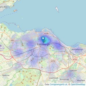 Campbell Smith LLP - Edinburgh listings heatmap