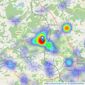 Campbell's - Battle listings heatmap