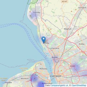 Candor Property - Liverpool listings heatmap