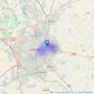 Capital Estate Agents - Leicester listings heatmap