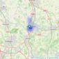 Carnegie - Welwyn Garden City listings heatmap