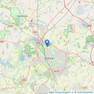 Carter Jonas Rural - Oxford listings heatmap