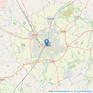 Carter Jonas Rural - Yorkshire listings heatmap