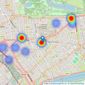 Carter Jonas - South Kensington listings heatmap