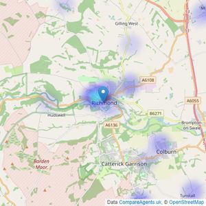 Carver Residential - Richmond listings heatmap