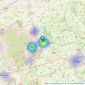 Castles - Ludgershall listings heatmap