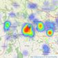 Cavendish Estate Agents - Mold listings heatmap