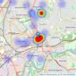 Cavendish Residential - Nottingham listings heatmap