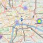 Celestial Globe - London - Sales listings heatmap