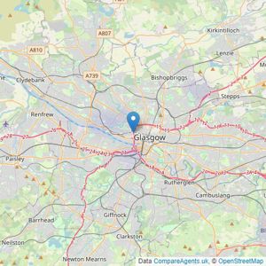 Century 21 Glasgow - Glasgow listings heatmap