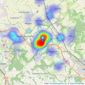 Cesare & Co - Tring listings heatmap