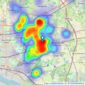 Chalk Street Estates - Havering listings heatmap