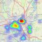 Chambers Property - Water Orton listings heatmap