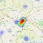 Chancellors - Chipping Norton listings heatmap