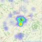 Chancellors - Hereford listings heatmap