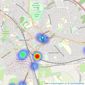 Chancellors - Wokingham listings heatmap