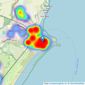 Chandler Rogers - Tenby listings heatmap