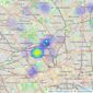 Charles Henry Peppiatt Ltd - London listings heatmap