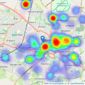 Charles Lear - Cheltenham listings heatmap