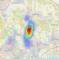 Charles Louis Homes Limited - Ramsbottom listings heatmap