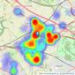 Charlesworth Estates - Bolton listings heatmap