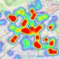 Chase Buchanan - Isleworth & Osterley listings heatmap