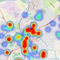 Chase Buchanan - Trowbridge listings heatmap