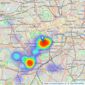 Chatterton Rees - London listings heatmap