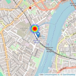 Chelsea Island Developments Ltd listings heatmap