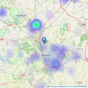 Cherry Picked Residential - Oxford listings heatmap