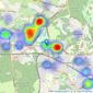 Chewton Rose - Ascot listings heatmap